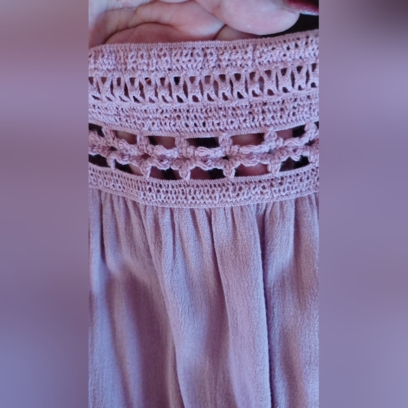 🌸❤️💕 Pink Bohemian Maxi Skirt (Medium) - Picture 4 of 4